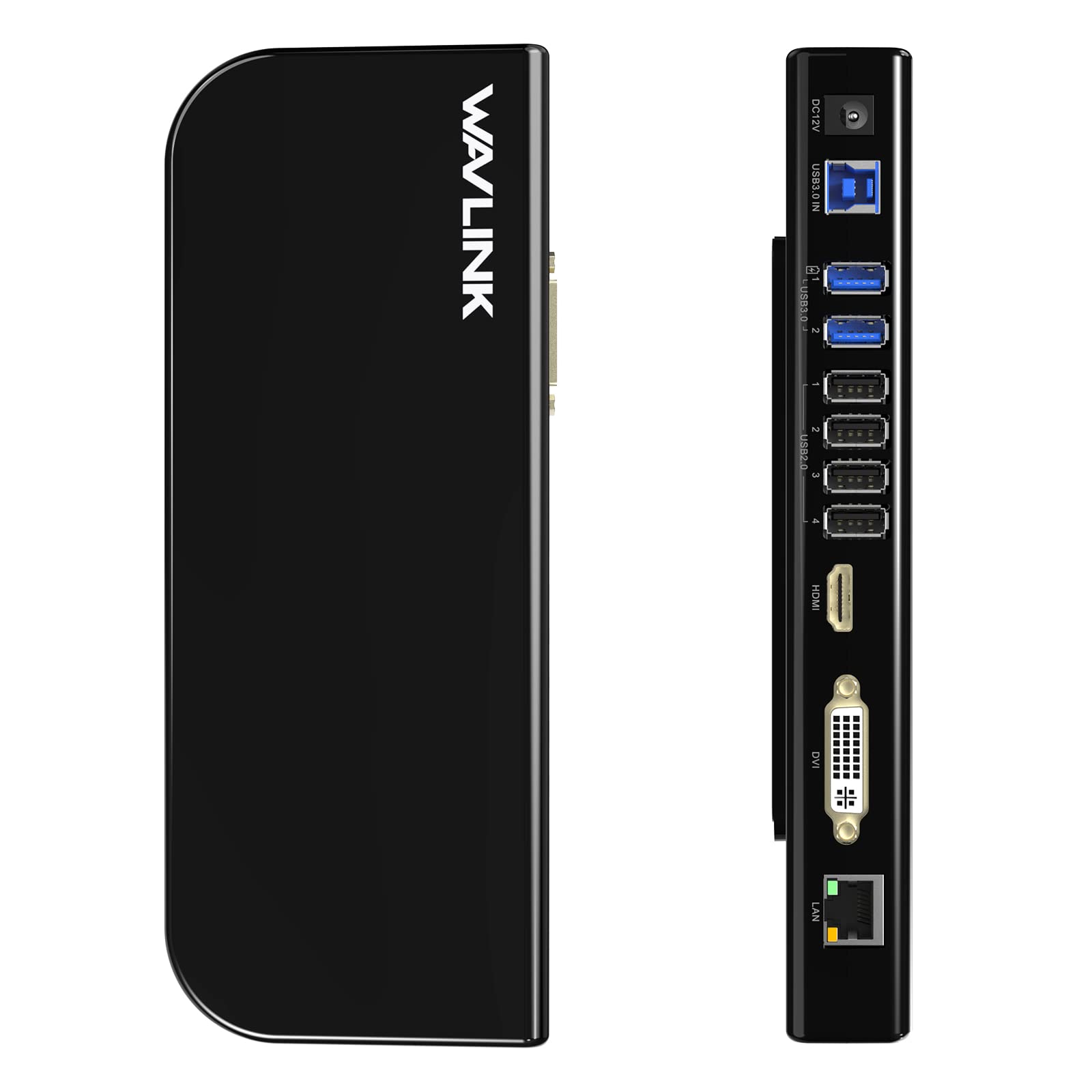 Универсальная док-станция WAVLINK USB, 1 выходной порт HDMI с поддержкой 4K, 1 порт DVI, 2 порта USB, 4 порта USB, 1 порт Gigabit Ethernet, оснащенный 13 портами чёрный
Универсальная док-станция WAVLINK USB, 1 выходной порт HDMI с поддержкой 4K, 1 порт DVI, 2 порта USB, 4 порта USB, 1 порт Gigabit Ethernet, оснащенный 13 портами чёрный