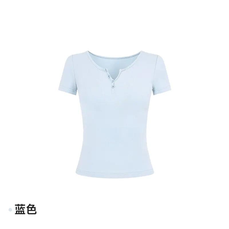 Half-open neck short-sleeved t-shirt women s summer 2026 new design sense slim and thin shoulder solid color short-sleeved top xl【 57.5-65kg 】 світло-синій колір
Half-open neck short-sleeved t-shirt women s summer 2026 new design sense slim and thin shoulder solid color short-sleeved top xl【 57.5-65kg 】 світло-синій колір