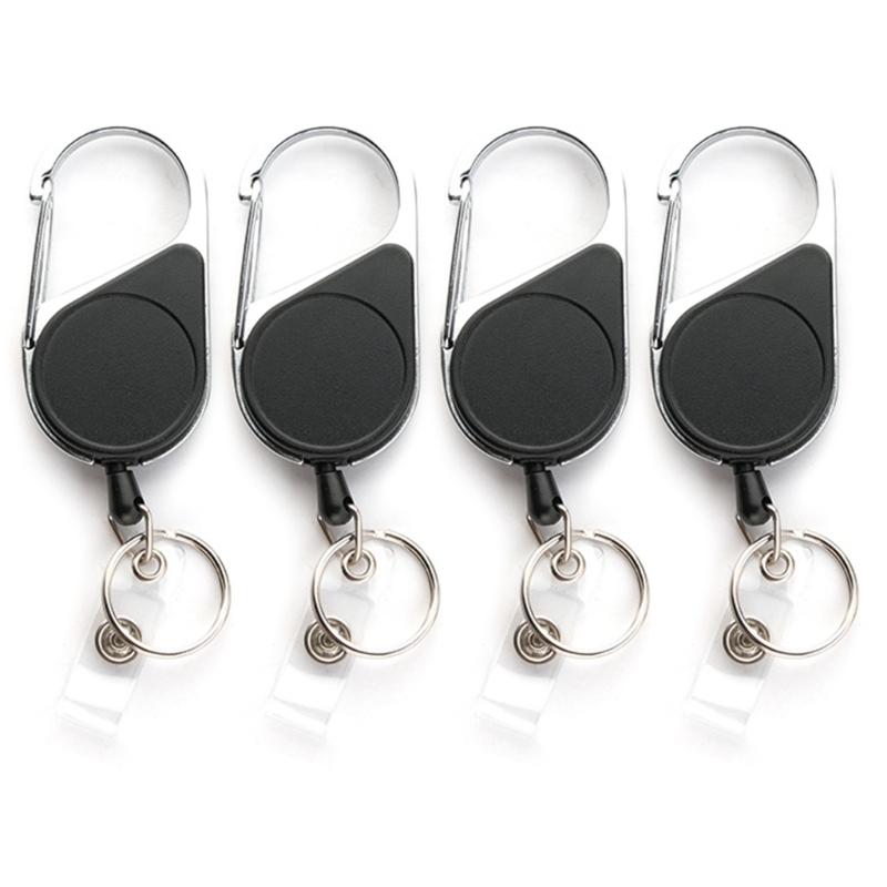 Retractable Keychain Badge Holder Antitheft Keychain Anti-Lost IDs Card Badge Holder Nylon Rope Keyholder Durable 1
Retractable Keychain Badge Holder Antitheft Keychain Anti-Lost IDs Card Badge Holder Nylon Rope Keyholder Durable 1