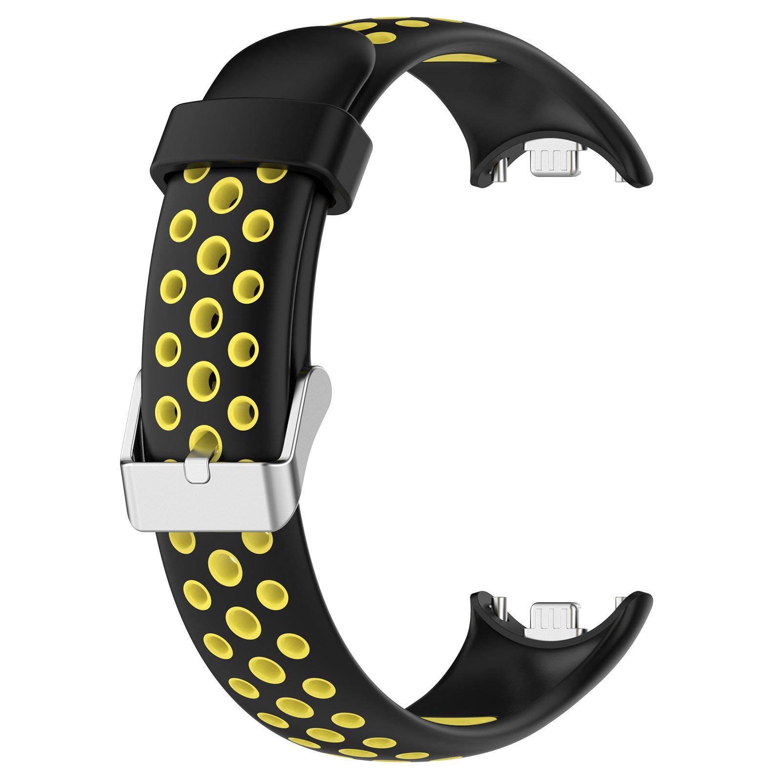 Compatible Silicone Strap for Xiaomi Band 9/8 and Xiaomi 10 NFC Ceramic Version - Two-Color Perforated Breathable Wristband 316 Stainless Steel Buckle
Compatible Silicone Strap for Xiaomi Band 9/8 and Xiaomi 10 NFC Ceramic Version - Two-Color Perforated Breathable Wristband 316 Stainless Steel Buckle