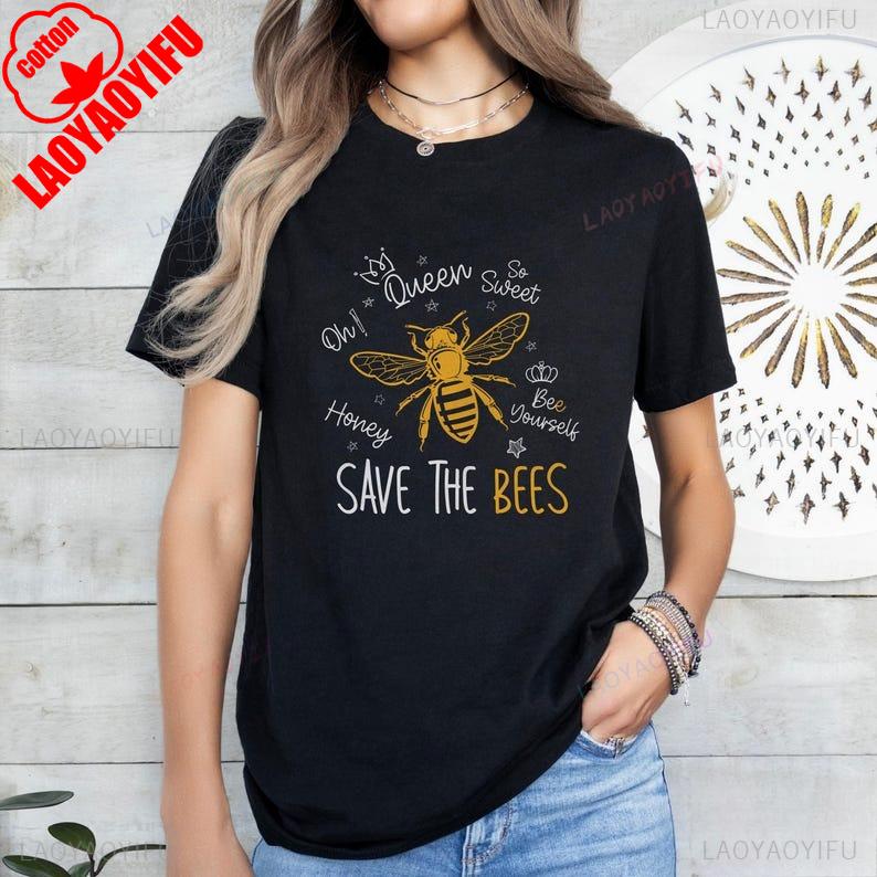 Save The Bees Unisex Softstyle Bee Lover Gift Gardening Earth Day Apparel Cute Funny Tshirt for Man Woman Shortsleev 4XL
Save The Bees Unisex Softstyle Bee Lover Gift Gardening Earth Day Apparel Cute Funny Tshirt for Man Woman Shortsleev 4XL