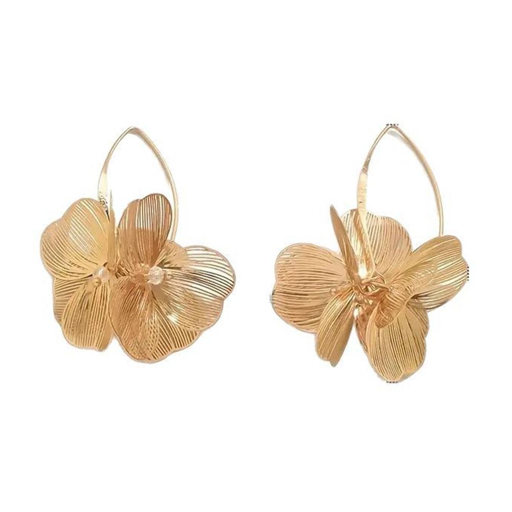 Hollow Floral Design Gold Ginkgo Earrings Gold Plated Daily Wear Jewelry For Women золотий
Hollow Floral Design Gold Ginkgo Earrings Gold Plated Daily Wear Jewelry For Women золотий