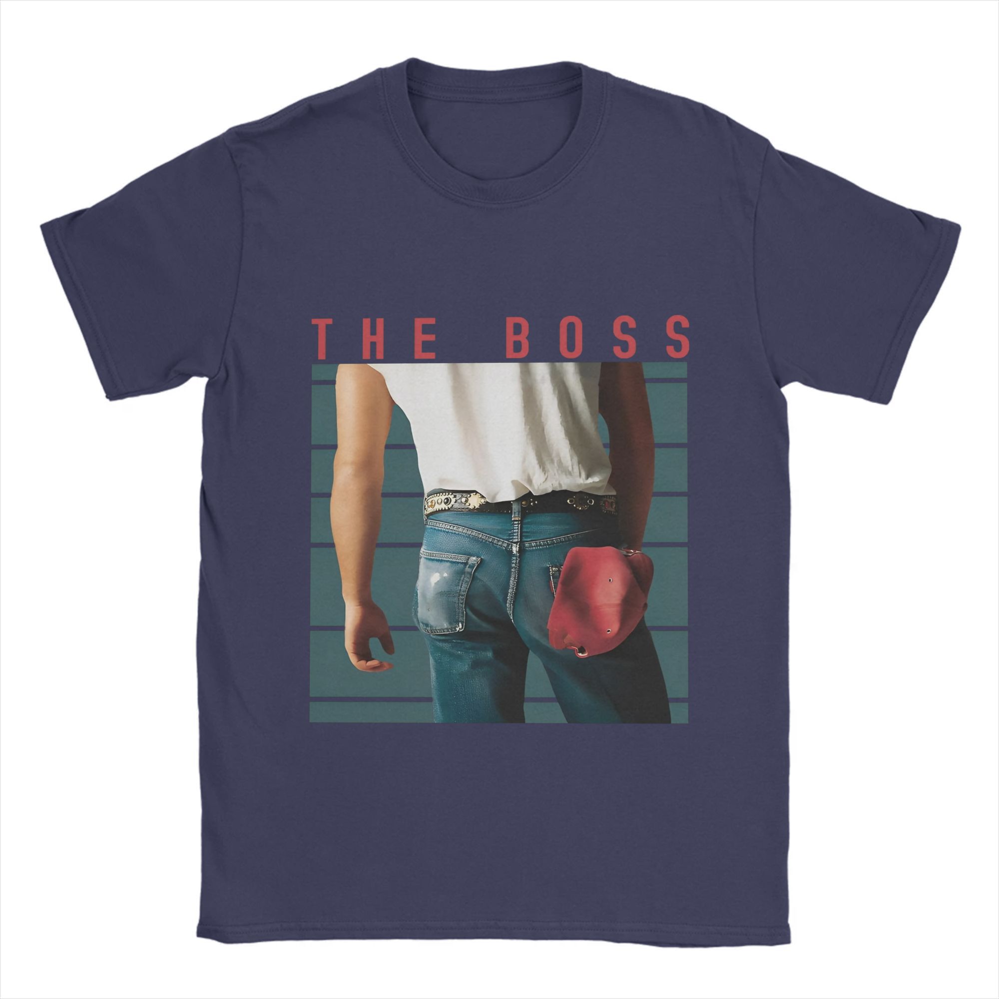 Men s The Boss T Shirt Bruce Springsteens Pure Cotton Clothing Fashion Short Sleeve Crew Neck Tee Shirt Plus Size T-Shirts 4XL
Men s The Boss T Shirt Bruce Springsteens Pure Cotton Clothing Fashion Short Sleeve Crew Neck Tee Shirt Plus Size T-Shirts 4XL