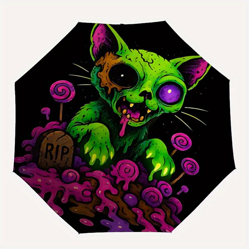 1pc Zombie Cat Automatic Open/Close Umbrella - Compact Travel Umbrella, 8-Rib Heavy-Duty Construction, Ideal Gift, 28081
1pc Zombie Cat Automatic Open/Close Umbrella - Compact Travel Umbrella, 8-Rib Heavy-Duty Construction, Ideal Gift, 28081