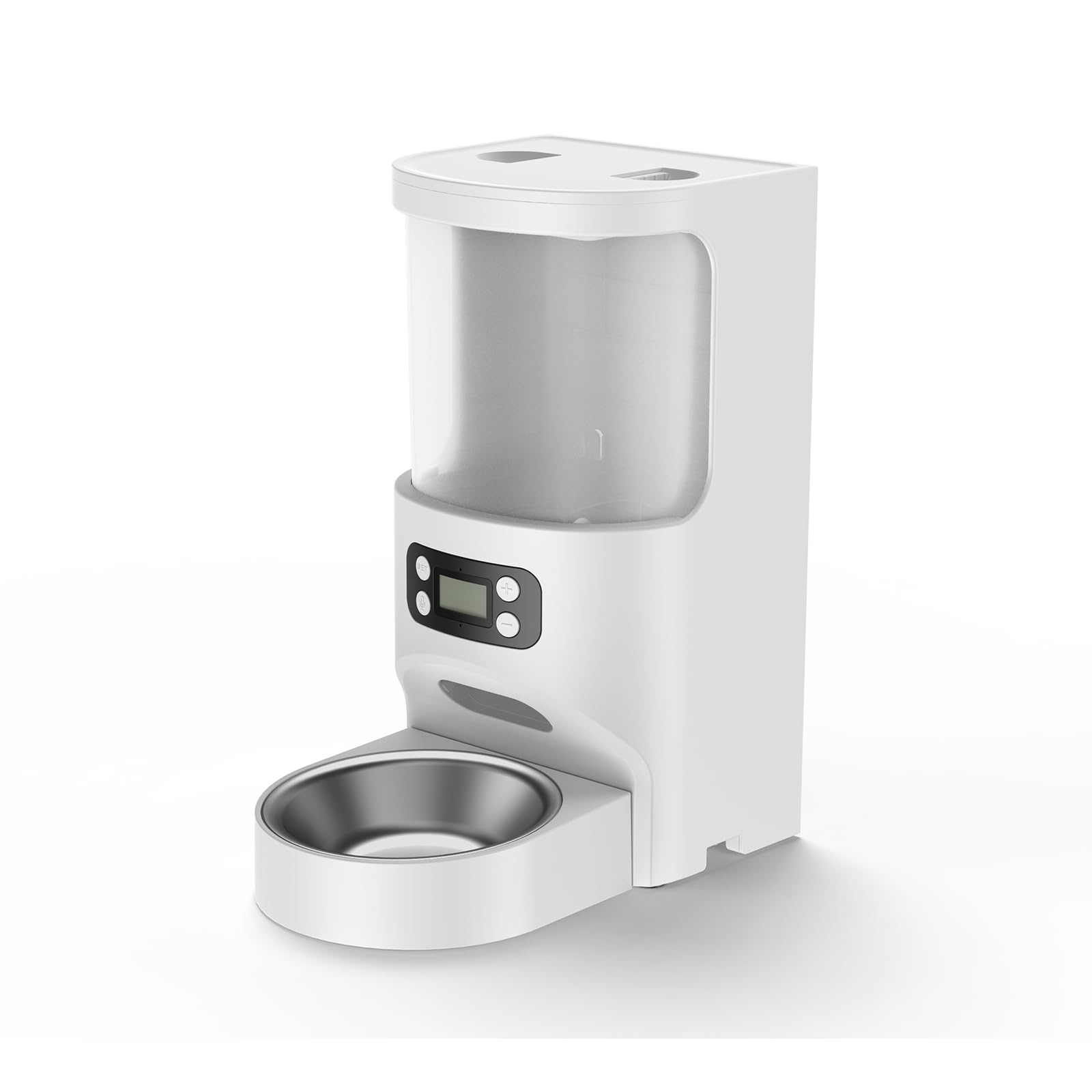 Iseebiz Automatic Feeder for Cats and for Multiple 4L Large Automatic Feeder for Small and Medium Pet Cat Timer Manual 5 Meals a Voice Stainless Steel
Iseebiz Automatic Feeder for Cats and for Multiple 4L Large Automatic Feeder for Small and Medium Pet Cat Timer Manual 5 Meals a Voice Stainless Steel