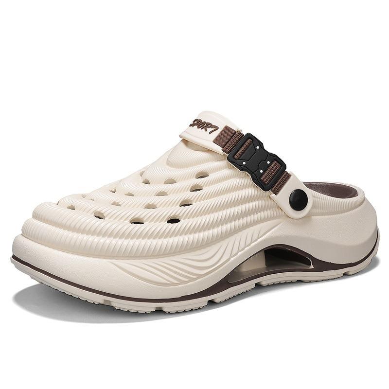 Hole Shoes Men s Summer Wear Beach Non-slip Thick-soled Slippers Men s Outdoor Sandals 46-47 коричневий
Hole Shoes Men s Summer Wear Beach Non-slip Thick-soled Slippers Men s Outdoor Sandals 46-47 коричневий
