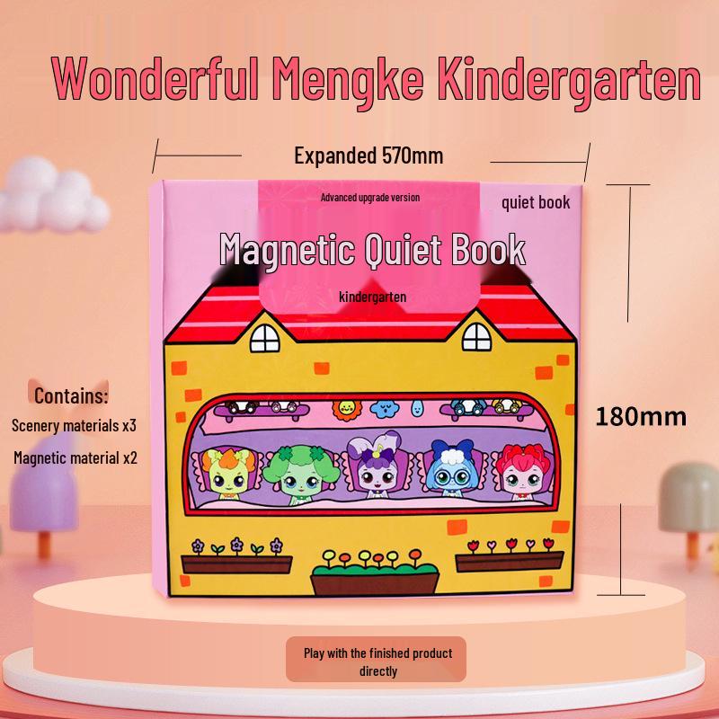 Kuromi Magnetic Dress-Up Quiet Book: DIY Hospital-Themed Paste Toys
Kuromi Magnetic Dress-Up Quiet Book: DIY Hospital-Themed Paste Toys