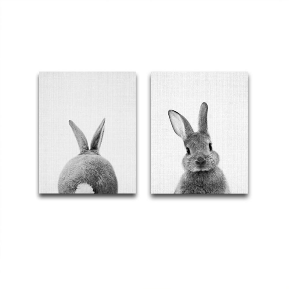 2Pcs Front Back Animal Rabbit Tail Art Print Poster Canvas Painting for Kids Room Wall Decor 20 x 25 cm x2#0
2Pcs Front Back Animal Rabbit Tail Art Print Poster Canvas Painting for Kids Room Wall Decor 20 x 25 cm x2#0