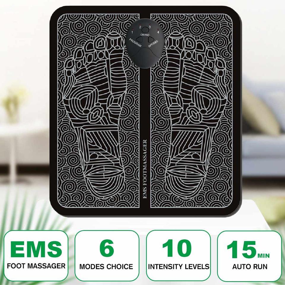 Tens Fisioterapia Массажер для ног Коврик для массажа Pes Muscular Electric EMS Health Care Релаксация Terapia Fisica Массаж Salud
Tens Fisioterapia Массажер для ног Коврик для массажа Pes Muscular Electric EMS Health Care Релаксация Terapia Fisica Массаж Salud