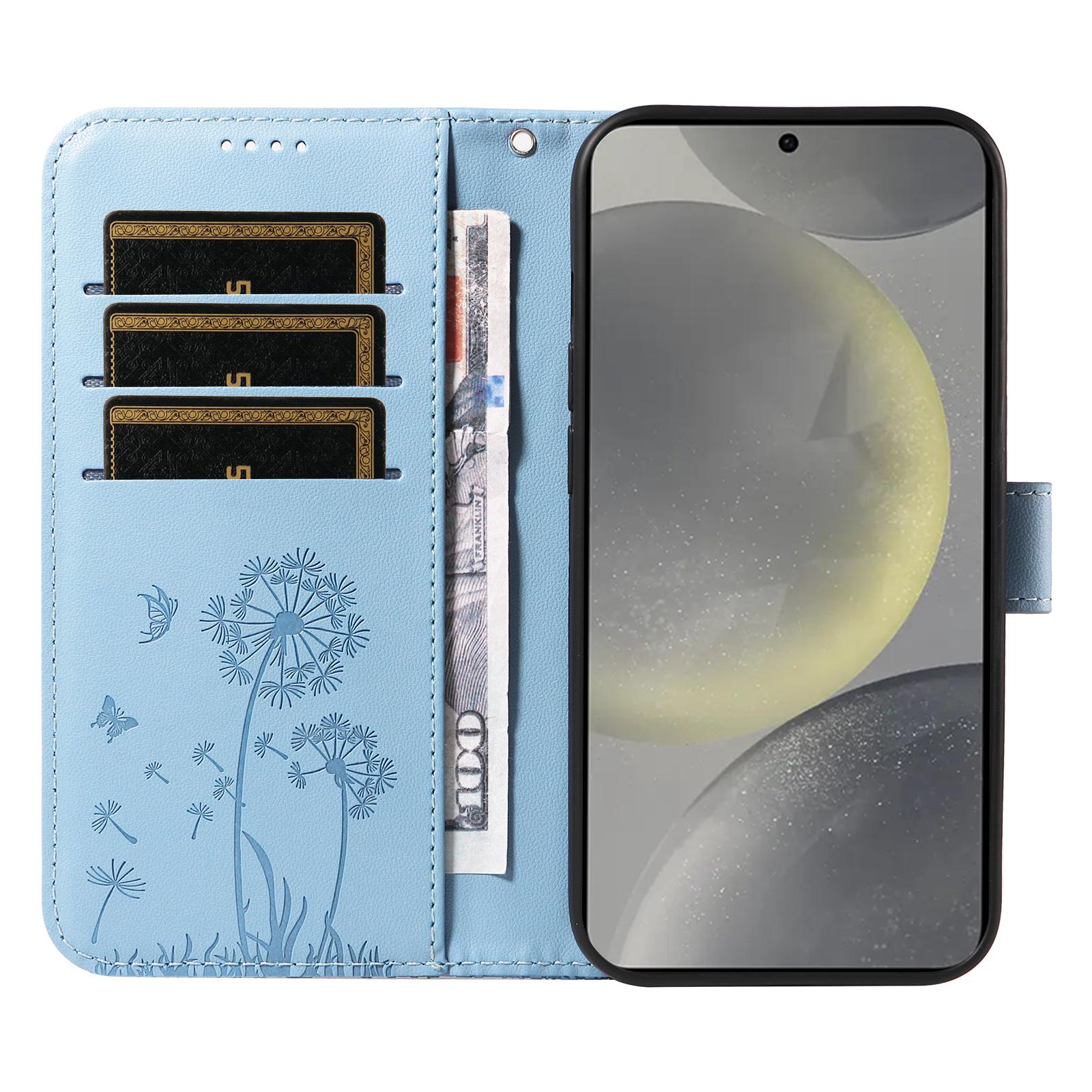 For Samsung Galaxy S25/S24 Leather Case Wallet Phone Cover Dandelion Imprint Sky Blue
For Samsung Galaxy S25/S24 Leather Case Wallet Phone Cover Dandelion Imprint Sky Blue
