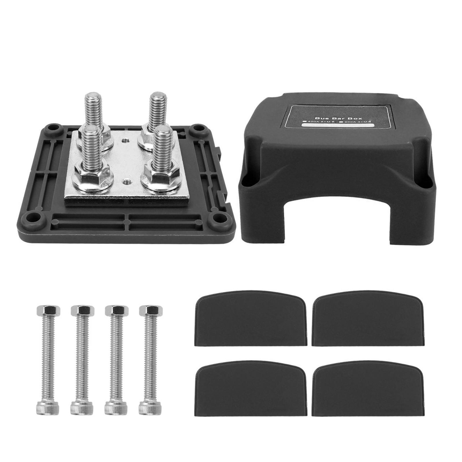 Power Distribution Block with 8 Studs 5/16 M8 for Automotive Car Truck чорний
Power Distribution Block with 8 Studs 5/16 M8 for Automotive Car Truck чорний