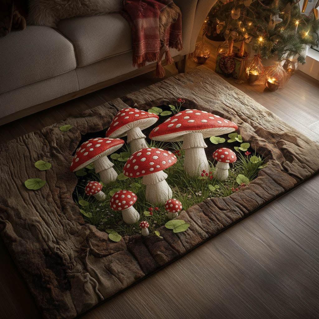 Ethnic Style Mushroom Stone Hole Printed Carpet Forest Plant 2D Printed Door Mat Living Room Bedroom Home Decor Carpet 40x60cm
Ethnic Style Mushroom Stone Hole Printed Carpet Forest Plant 2D Printed Door Mat Living Room Bedroom Home Decor Carpet 40x60cm