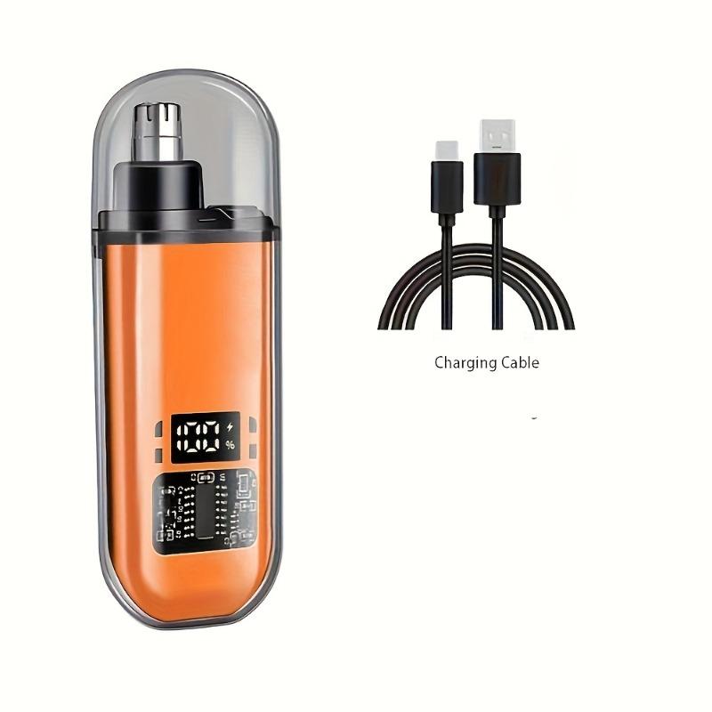 Electric Nose Hair Trimmer with LED Display Rechargeable Portable Painless Hair Remover for Men Women 1PCS оранжевый
Electric Nose Hair Trimmer with LED Display Rechargeable Portable Painless Hair Remover for Men Women 1PCS оранжевый