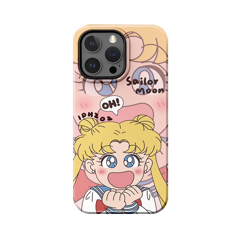 Sublimation Coated Glossy Phone Case Hard Plastic +TPU Soft TPU Shell Cute Cartoon Sailor Moon Patterned Full Protective Back Cover for iPhone Samsung iPhone 7 / iPhone 8
Sublimation Coated Glossy Phone Case Hard Plastic +TPU Soft TPU Shell Cute Cartoon Sailor Moon Patterned Full Protective Back Cover for iPhone Samsung iPhone 7 / iPhone 8