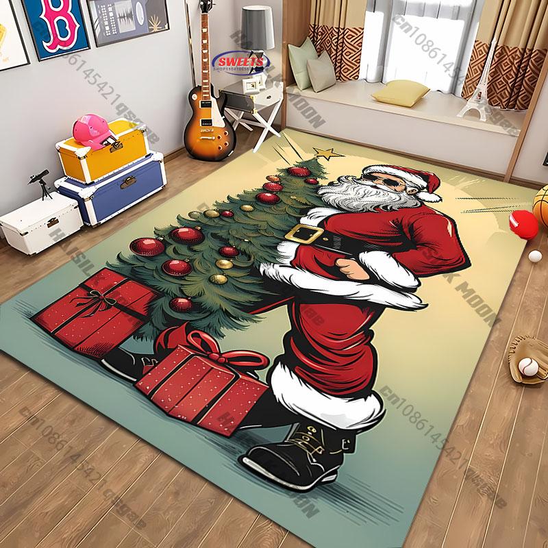 1PC Christmas Elements Pattern Rug for Bedroom Living Room Carpet for Kitchen Floor Mats Home Decor Non-Slip Floor Pad Rug Gift 40x60cm (16x24in)
1PC Christmas Elements Pattern Rug for Bedroom Living Room Carpet for Kitchen Floor Mats Home Decor Non-Slip Floor Pad Rug Gift 40x60cm (16x24in)