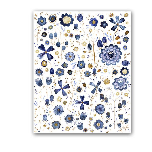 Modern Blue White Flower Posters and Prints Pastoral Wall Art Pictures for Kids Room Home Nordic Decoration Canvas Painting 21*30cm
Modern Blue White Flower Posters and Prints Pastoral Wall Art Pictures for Kids Room Home Nordic Decoration Canvas Painting 21*30cm