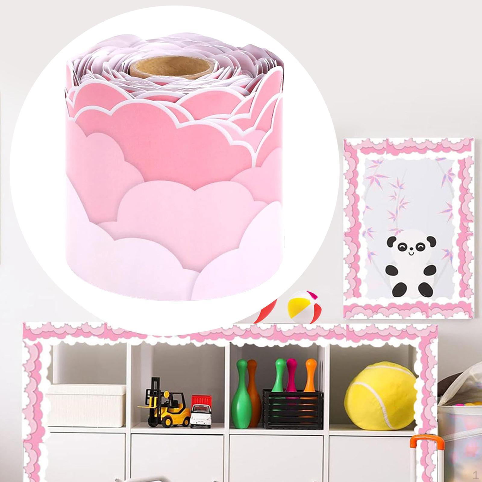 Bulletin Board Borders,Trimmer Stickers,Classroom Blackboard Decoration, Borders for Office Home
Bulletin Board Borders,Trimmer Stickers,Classroom Blackboard Decoration, Borders for Office Home