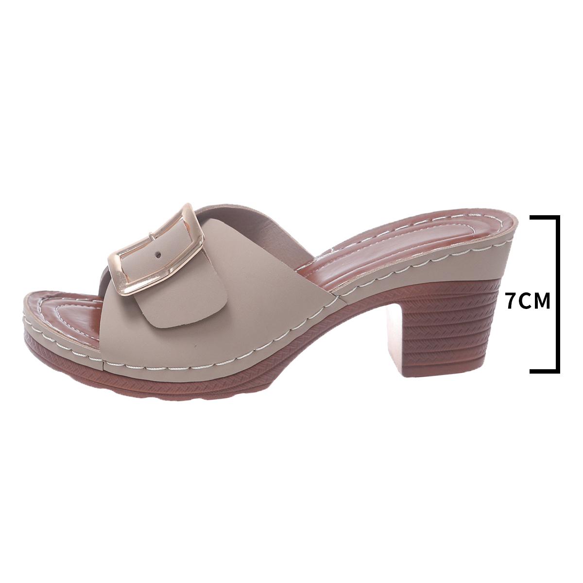 Женские тапочки на низком каблуке, летняя женская обувь, квадратный каблук, женская обувь высокого качества с пряжкой, сплошные сексуальные тапочки для женщин на каблуках 42 хаки
Женские тапочки на низком каблуке, летняя женская обувь, квадратный каблук, женская обувь высокого качества с пряжкой, сплошные сексуальные тапочки для женщин на каблуках 42 хаки