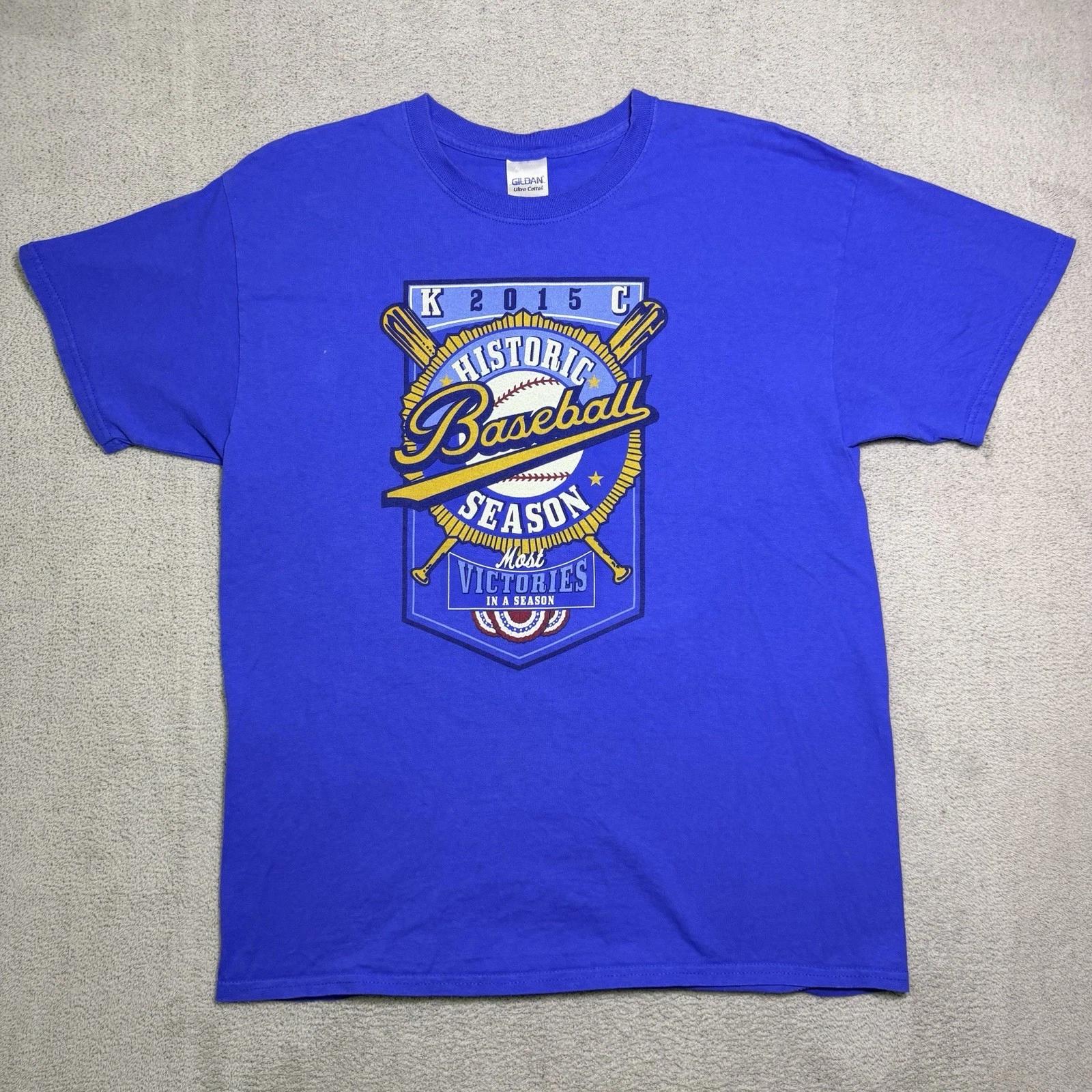 Футболка KC Royals Мужская Размер L Синяя 2015 Исторический Сезон Эпоха Мировой Серии MLB 4XL
Футболка KC Royals Мужская Размер L Синяя 2015 Исторический Сезон Эпоха Мировой Серии MLB 4XL