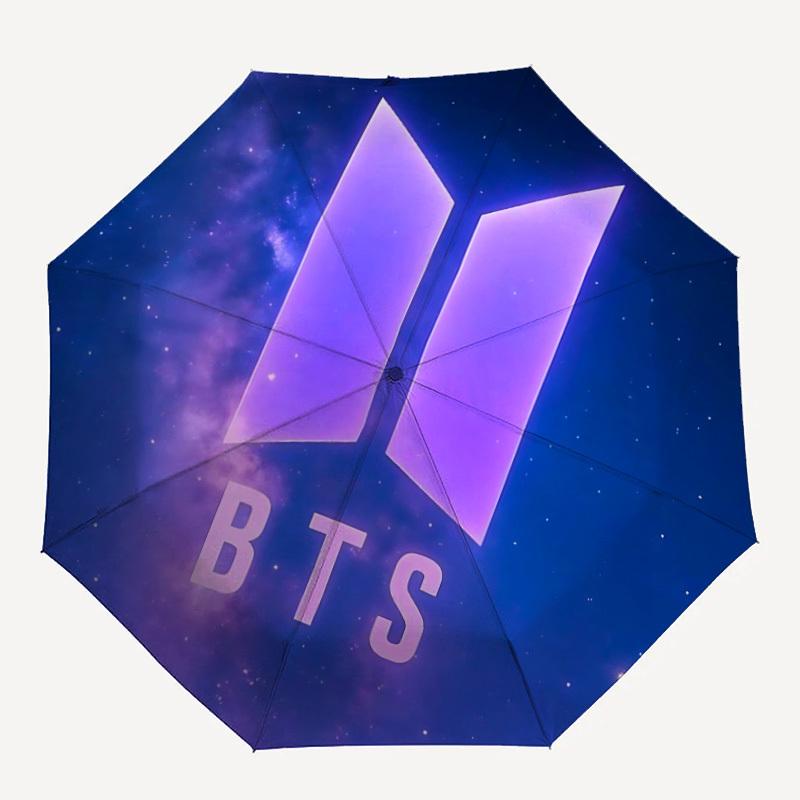 1 шт. Зонт BTS с автоматическим открытием/закрытием, 8 ребер, прочный каркас, компактный дорожный зонт для мужчин и женщин S1222016
1 шт. Зонт BTS с автоматическим открытием/закрытием, 8 ребер, прочный каркас, компактный дорожный зонт для мужчин и женщин S1222016