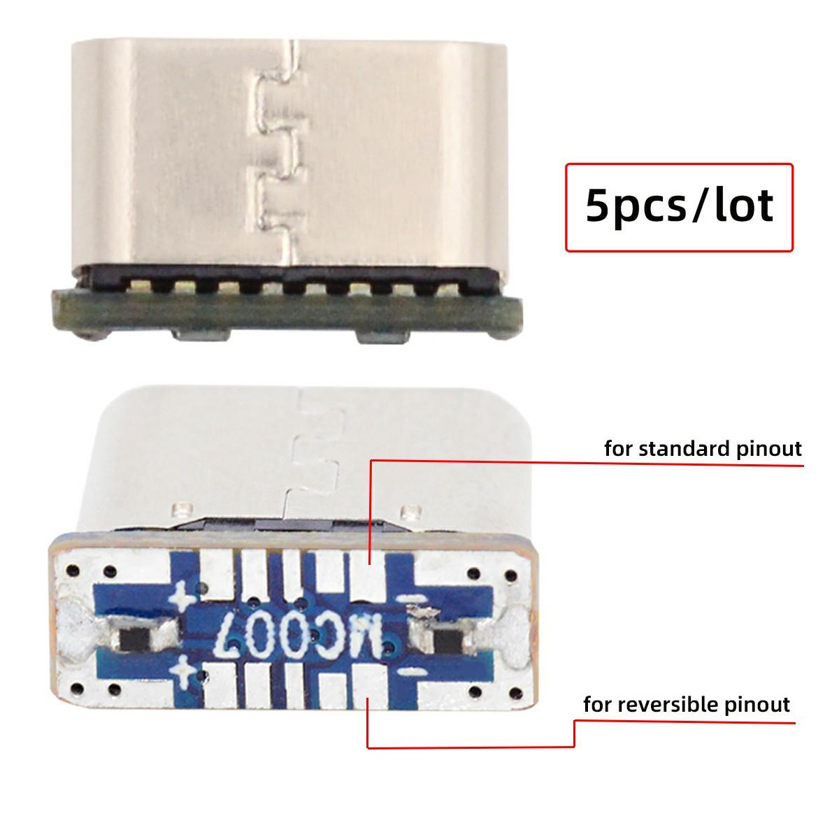 CN-037 5Pcs DIY Solder Type C Female Socket Connector Replace for Micro-USB 5Pin Female SMT Type DC 5V As Shown A
CN-037 5Pcs DIY Solder Type C Female Socket Connector Replace for Micro-USB 5Pin Female SMT Type DC 5V As Shown A