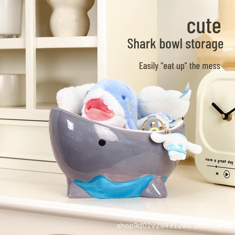 Creative Cartoon Shark Key Storage Bowl for Foyer or Living Room Shoe Cabinet
Creative Cartoon Shark Key Storage Bowl for Foyer or Living Room Shoe Cabinet
