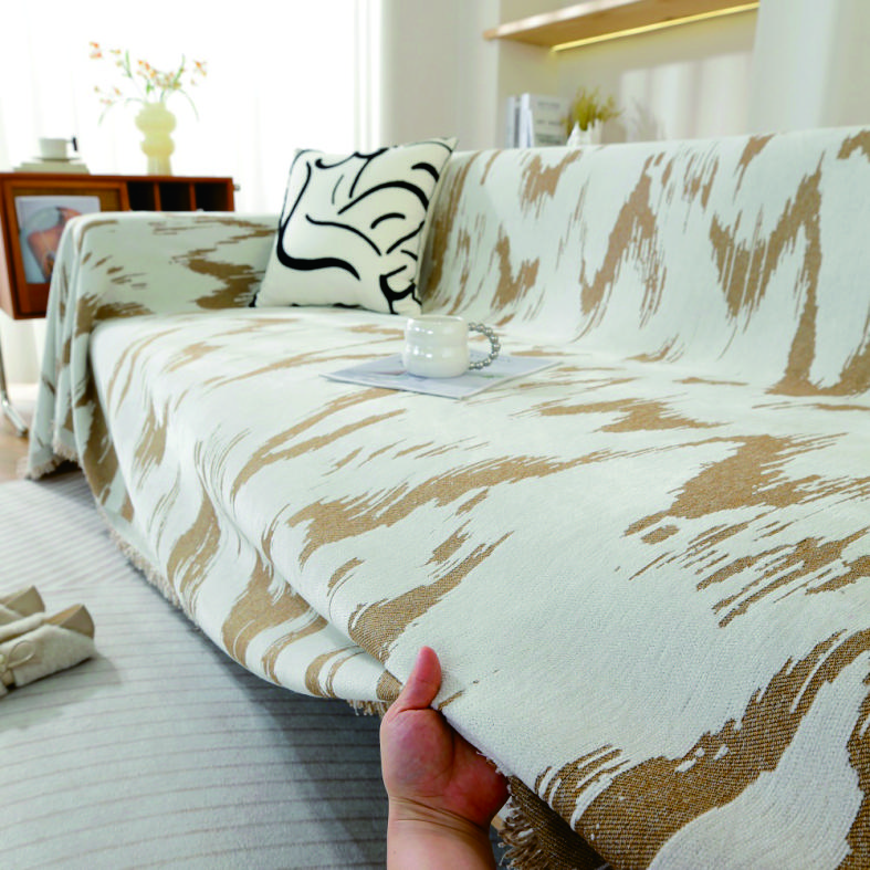 Striped Sofa Cover, Suitable for All Seasons, Light Luxury, High-end Feel, Full Cover, Dustproof Sofa Scarf Blanket 180x130cm темного кольору хакі
Striped Sofa Cover, Suitable for All Seasons, Light Luxury, High-end Feel, Full Cover, Dustproof Sofa Scarf Blanket 180x130cm темного кольору хакі