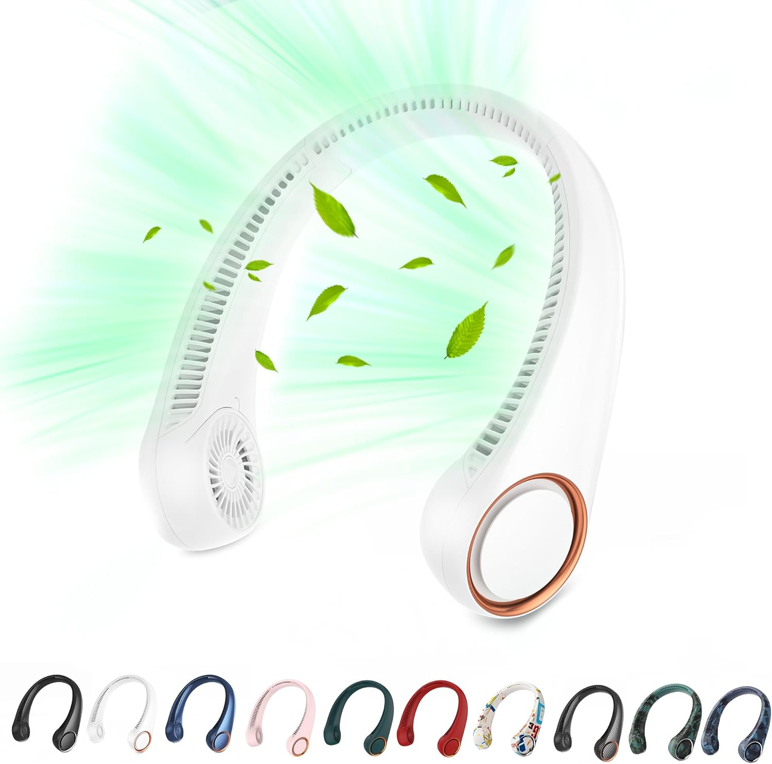 Портативный шейный вентилятор, безлопастной вентилятор без помощи рук, персональный вентилятор с охлаждением на 360°, переносной тихий вентилятор для использования в помещении, на открытом воздухе, аккумулятор 4000 мАч, перезаряжаемый через USB, 3 скорост
Портативный шейный вентилятор, безлопастной вентилятор без помощи рук, персональный вентилятор с охлаждением на 360°, переносной тихий вентилятор для использования в помещении, на открытом воздухе, аккумулятор 4000 мАч, перезаряжаемый через USB, 3 скорост