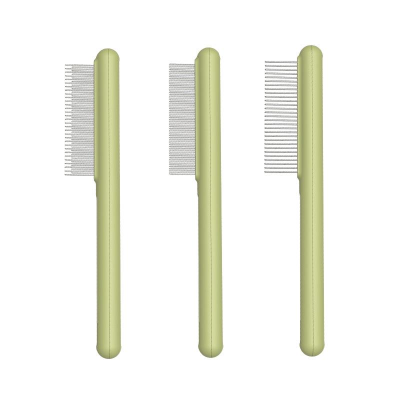 Hot-Selling Pet Rake Comb: Stainless Steel Detangling & Smoothing Comb for Cats with Long/Short Needles and Insect Removal Features Dense Teeth Color Box
Hot-Selling Pet Rake Comb: Stainless Steel Detangling & Smoothing Comb for Cats with Long/Short Needles and Insect Removal Features Dense Teeth Color Box