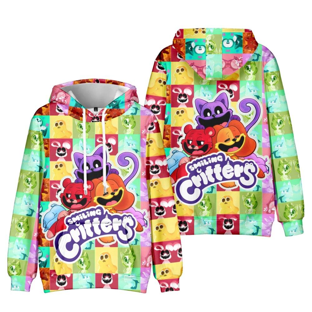 Unisex Cosplay Hoodie Pullover Women Men Smiling Critters Anime Hooded Sweatshirt Costume S
Unisex Cosplay Hoodie Pullover Women Men Smiling Critters Anime Hooded Sweatshirt Costume S
