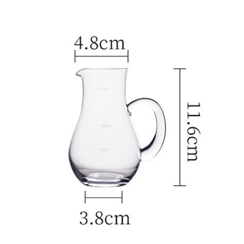 150 мл Классический винный кувшин со шкалой Диспенсер для байцзю Декантер для красного вина Бытовая питьевая посуда Вечеринка Иностранное вино Кувшины для виски
150 мл Классический винный кувшин со шкалой Диспенсер для байцзю Декантер для красного вина Бытовая питьевая посуда Вечеринка Иностранное вино Кувшины для виски