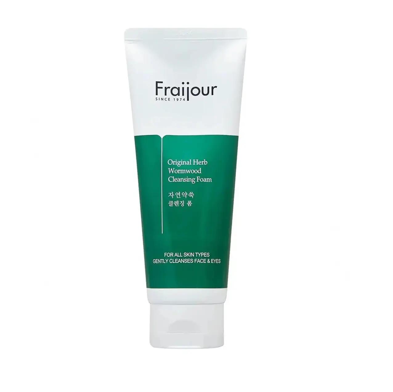 Пенка для умывания с растительными экстрактами Original Herb Wormwood Cleansing Foam Fraijour 150 мл
Пенка для умывания с растительными экстрактами Original Herb Wormwood Cleansing Foam Fraijour 150 мл