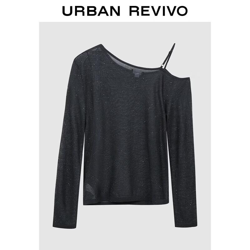Women s Sequined Asymmetric Shoulder Knit Top M
Women s Sequined Asymmetric Shoulder Knit Top M