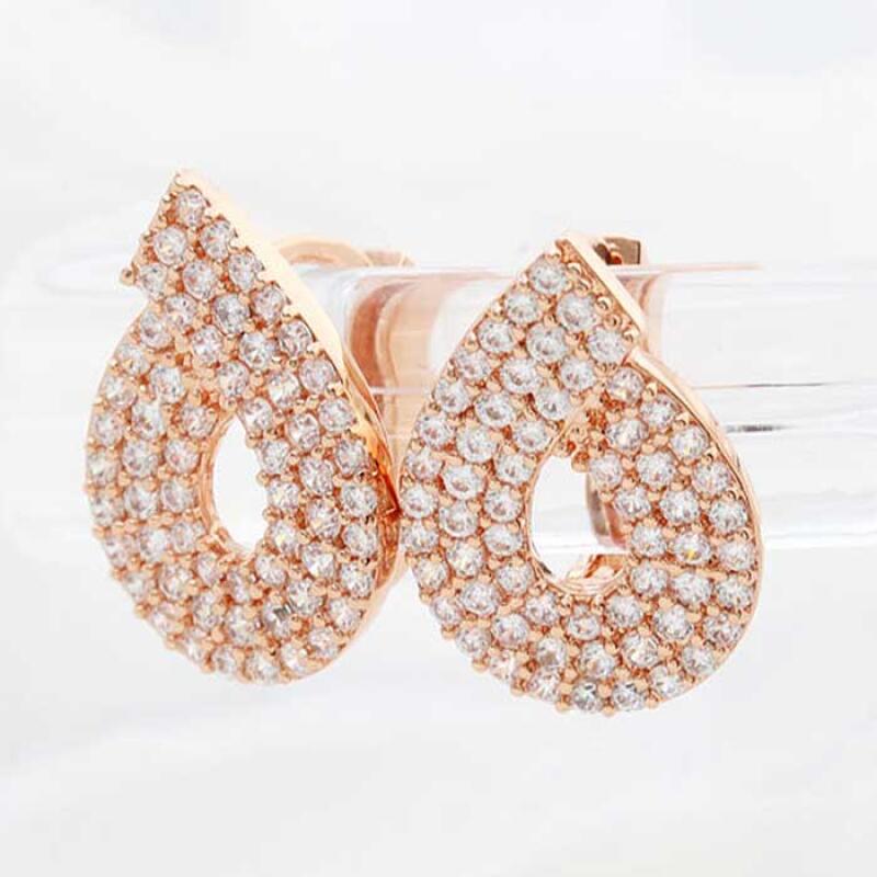 Woman 14K Gold Needle Cubic Water Drop Rose Gold CH1978272 JK425
Woman 14K Gold Needle Cubic Water Drop Rose Gold CH1978272 JK425