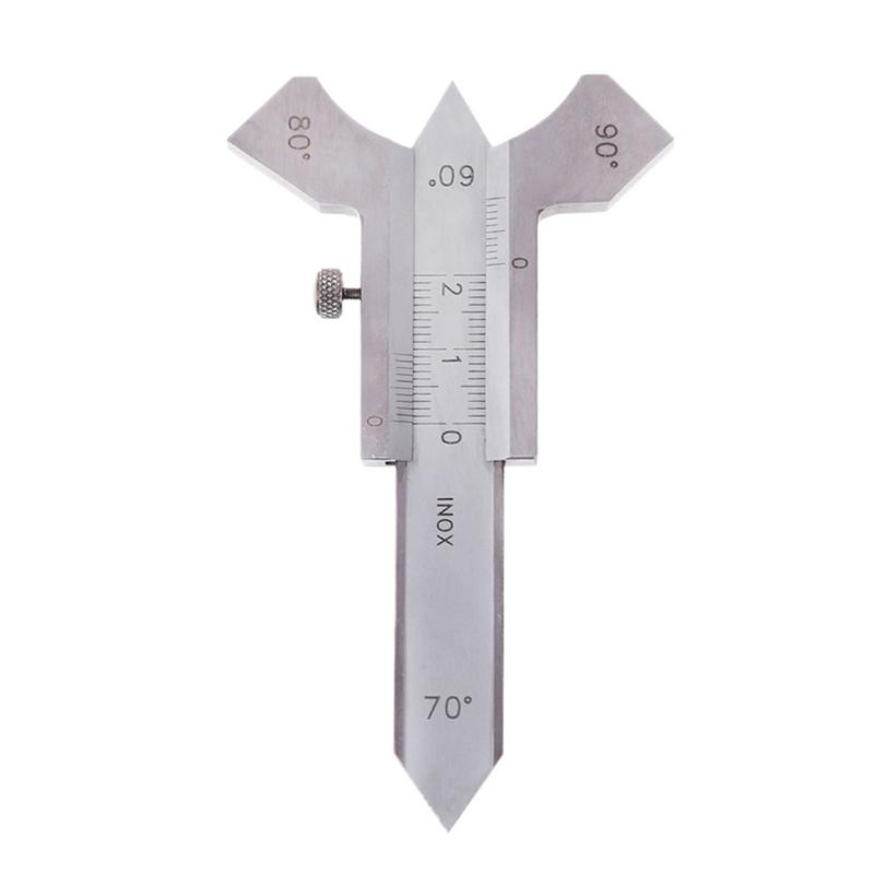 Manual Welding Seam Gauge 0-20mm Stainless Steel Welding Inspection Tool Rust-resistant 60 70 80 90 Degree Angle Ruler 1
Manual Welding Seam Gauge 0-20mm Stainless Steel Welding Inspection Tool Rust-resistant 60 70 80 90 Degree Angle Ruler 1