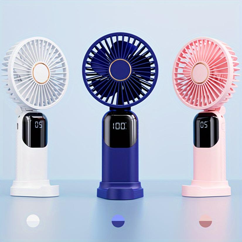 F01 Portable Fan, Battery Operated Blower, 5 Speeds Personal with Base, Digital Display, 180° Ajustable Lash синий
F01 Portable Fan, Battery Operated Blower, 5 Speeds Personal with Base, Digital Display, 180° Ajustable Lash синий
