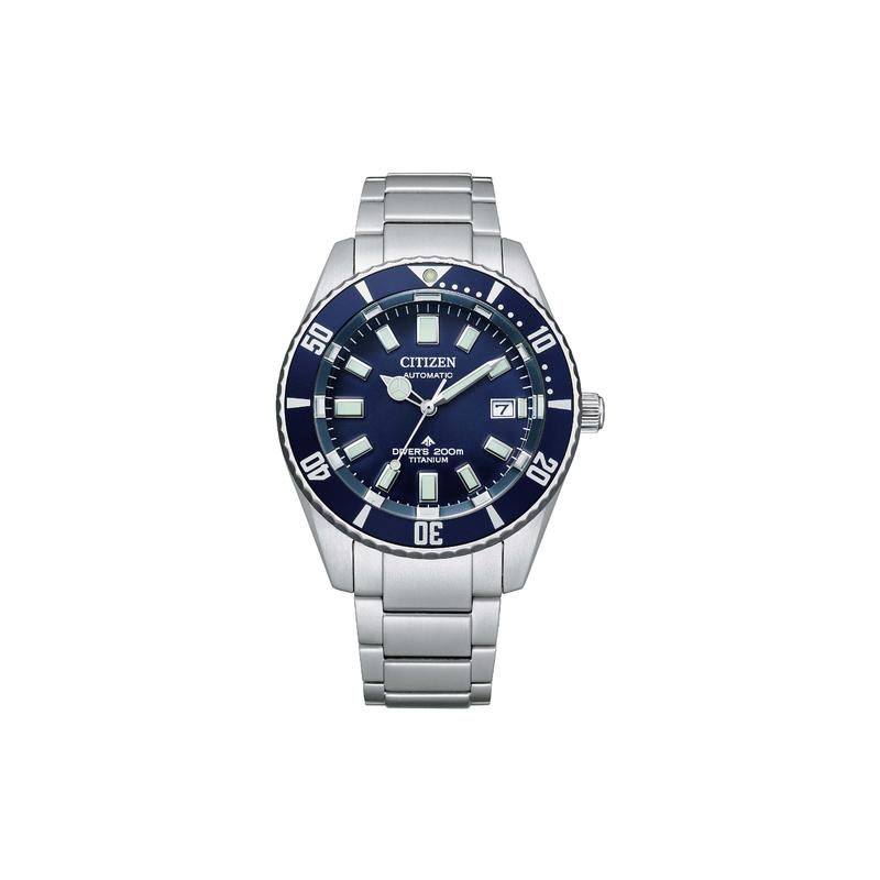 CITIZEN 200 meters waterproof mechanical movement super titanium strap men s watch black dial NB6021-68L чорний
CITIZEN 200 meters waterproof mechanical movement super titanium strap men s watch black dial NB6021-68L чорний