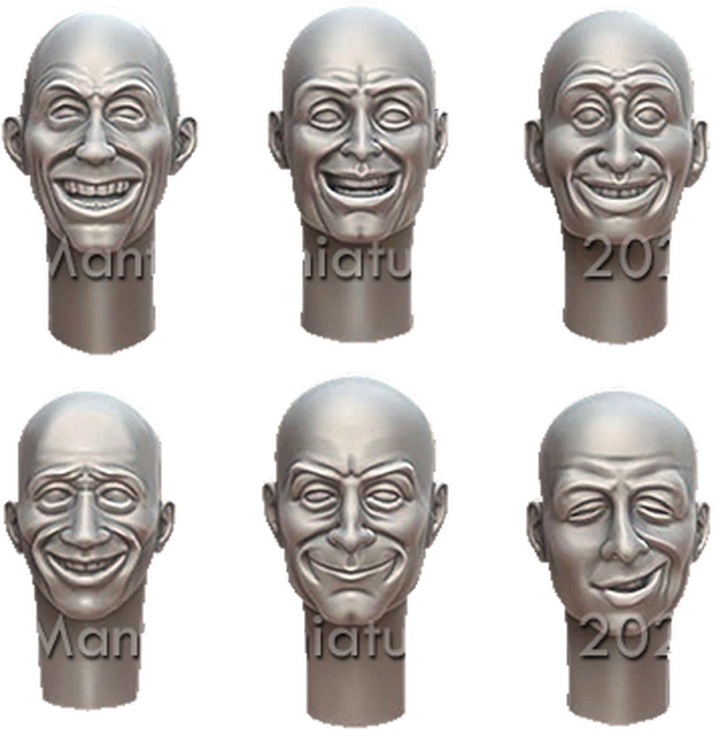 Mantis Miniature General Purpose Headset 4 Laughing Expressions 6 Types 2 Sizes 12 Pieces Resin Kit MAC48 1/35
Mantis Miniature General Purpose Headset 4 Laughing Expressions 6 Types 2 Sizes 12 Pieces Resin Kit MAC48 1/35