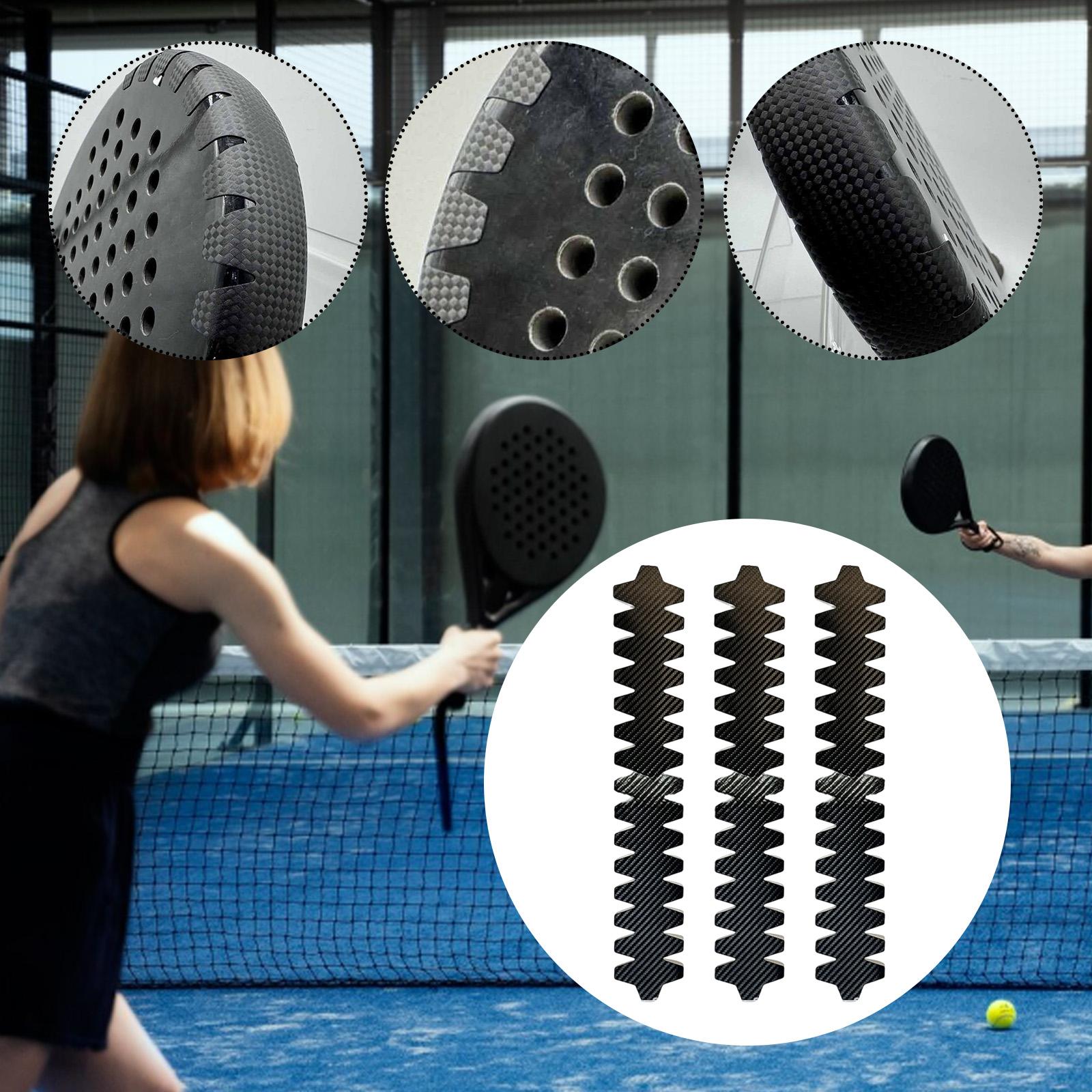 3Pcs Tennis Racket Head Protect Tape Racket Head Sticker Anti Scratch Sturdy Reduces Impact and Friction Versatile Protective чорний
3Pcs Tennis Racket Head Protect Tape Racket Head Sticker Anti Scratch Sturdy Reduces Impact and Friction Versatile Protective чорний