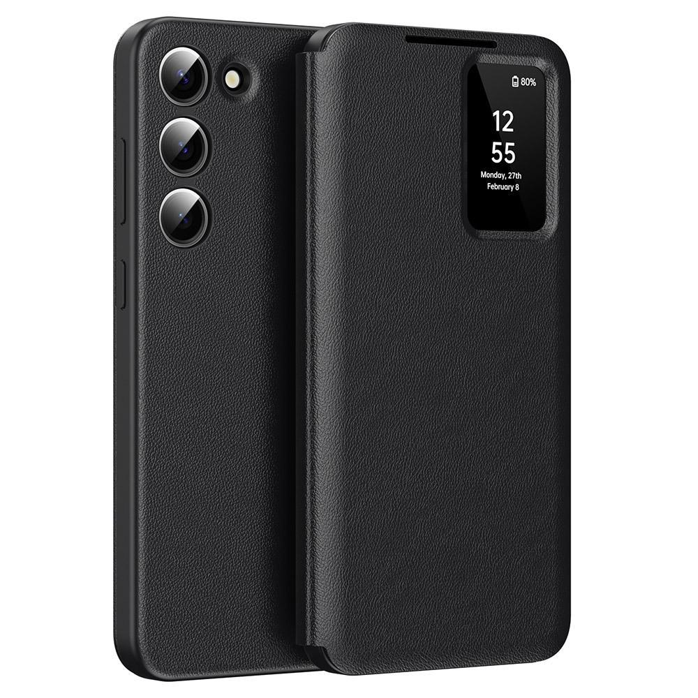 Для Samsung Galaxy S23 кожаный чехол для телефона с окошком для просмотра карты Wine Red
Для Samsung Galaxy S23 кожаный чехол для телефона с окошком для просмотра карты Wine Red