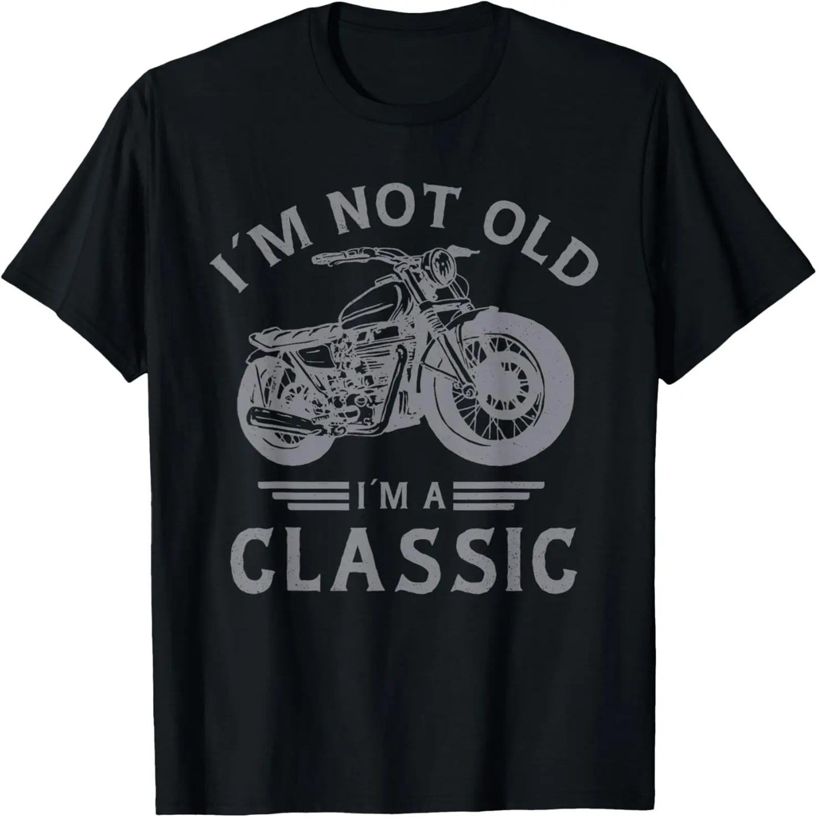 I am not old I am a Classic Motorcycle I love my Motorcycle T-Shirt XXXXXL чёрный
I am not old I am a Classic Motorcycle I love my Motorcycle T-Shirt XXXXXL чёрный