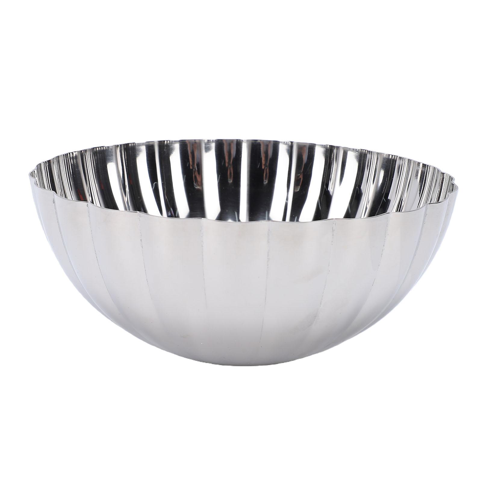 Stainless Steel Serving Bowl Silver Tableware Salad Fruit Bowl Multipurpose for Family Gatherings Casual Parties
Stainless Steel Serving Bowl Silver Tableware Salad Fruit Bowl Multipurpose for Family Gatherings Casual Parties