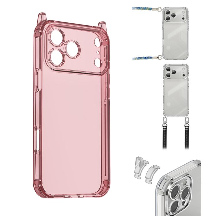XDcase Candy DIY Detachable Lanyard Hole Shockproof Phone Case For iPhone 17 Pro рожевий
XDcase Candy DIY Detachable Lanyard Hole Shockproof Phone Case For iPhone 17 Pro рожевий