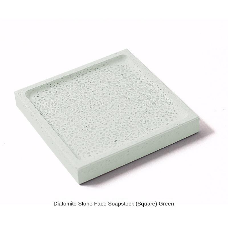 Home Diatomaceous Earth Water-absorbent Soap Dish Bathroom Handmade Soap Dish зелений
Home Diatomaceous Earth Water-absorbent Soap Dish Bathroom Handmade Soap Dish зелений