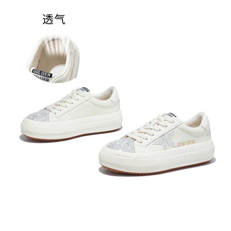 Leather star little white shoes 2026 spring thick-soled heightening shoes flat-soled retro casual shoes shoes women 40
Leather star little white shoes 2026 spring thick-soled heightening shoes flat-soled retro casual shoes shoes women 40