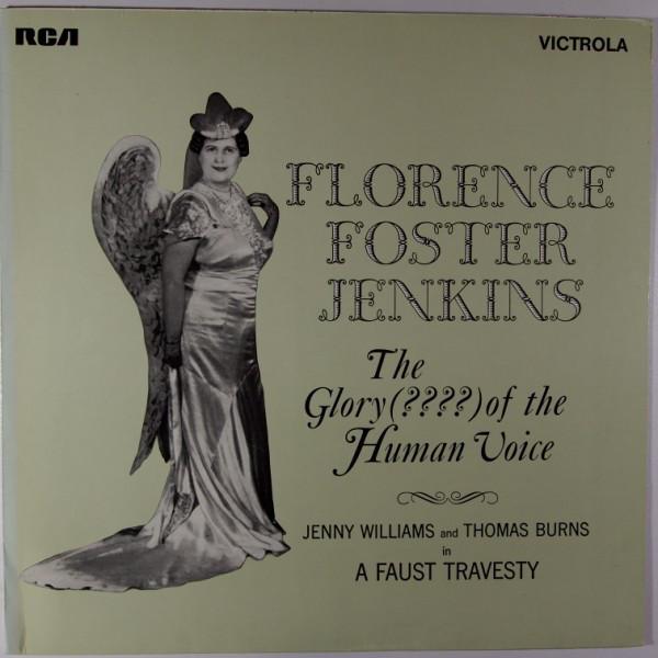 LP Record FLORENCE FOSTER JENKINS JENNY WIL The Glory Of The Human Voice VL89678 RCA 1985 Italy Classical Used
LP Record FLORENCE FOSTER JENKINS JENNY WIL The Glory Of The Human Voice VL89678 RCA 1985 Italy Classical Used
