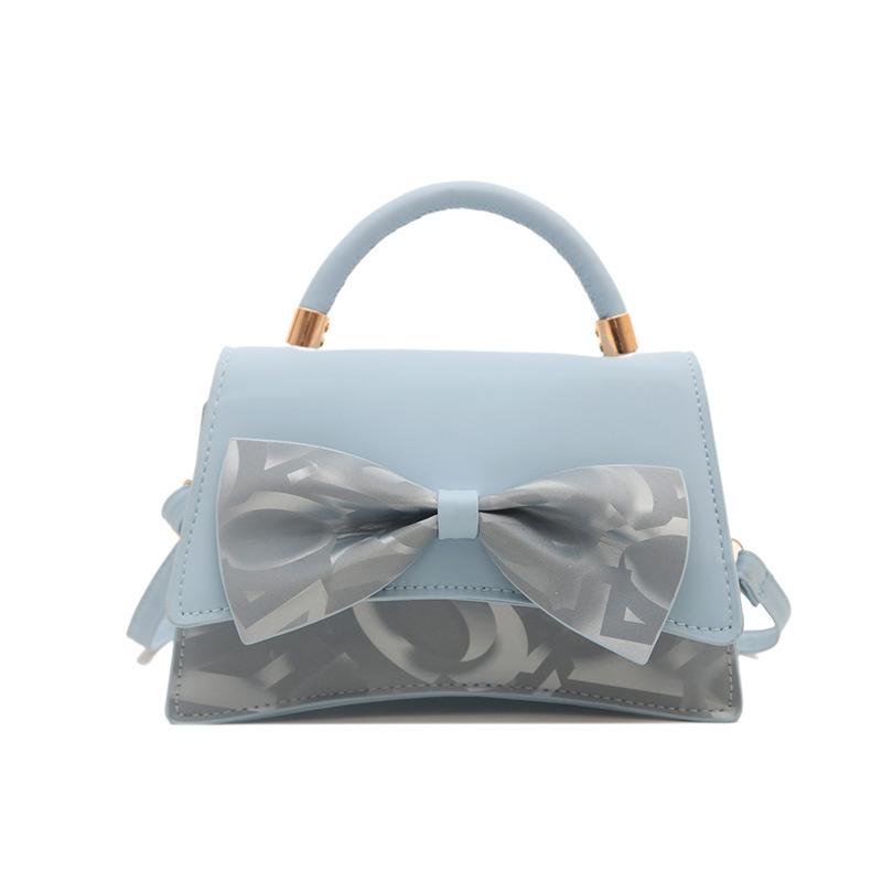 One shoulder crossbody portable texture bow women s temperament spring new simple fashion small square bag синій
One shoulder crossbody portable texture bow women s temperament spring new simple fashion small square bag синій