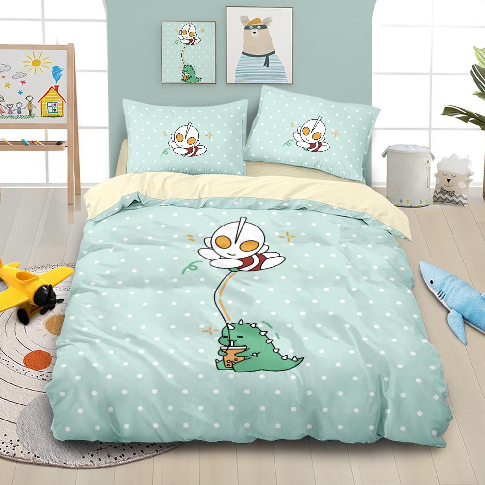 Comforter Japanese Anime U-Ultraman Quilt Duvet 3D Printed Bedding Set For Children And Boys Teenagers Comforter (quilt)-EU Single(135*200cm)3pcs
Comforter Japanese Anime U-Ultraman Quilt Duvet 3D Printed Bedding Set For Children And Boys Teenagers Comforter (quilt)-EU Single(135*200cm)3pcs