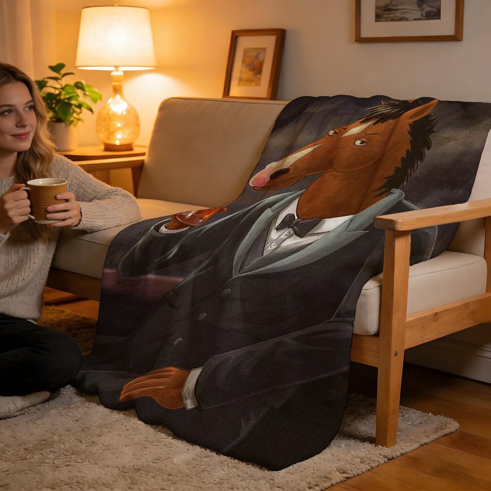 Throw High-Density Short Plush Blanket For Sofa Nap Air-Conditioned Room Soft Skin-Friendly BoJack Horseman 75x90cm
Throw High-Density Short Plush Blanket For Sofa Nap Air-Conditioned Room Soft Skin-Friendly BoJack Horseman 75x90cm