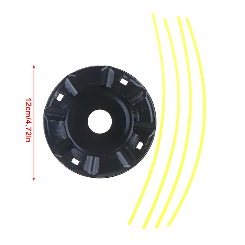 1Pc Steel Lawn Mower Head 4 Lines Replacement Part For Lithium Grass Trimmer Brushcutter Garden Weed Removal Accessory чорний
1Pc Steel Lawn Mower Head 4 Lines Replacement Part For Lithium Grass Trimmer Brushcutter Garden Weed Removal Accessory чорний